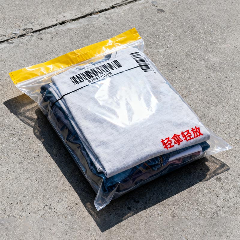 E-commerce plastic courier bag