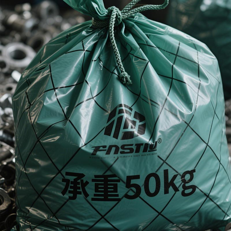 Heavy-duty plastic packaging bag para sa pang-industriya na produkto