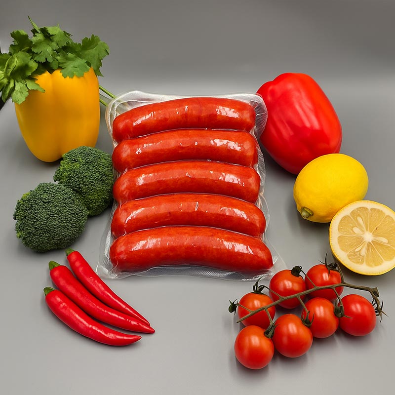 Sausage packaging PVDC vacuum shrink bag